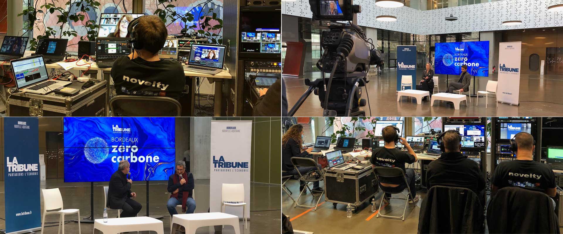 Alternative text - Novelty Bordeaux en accompagnement sur le Forum Zéro Carbone