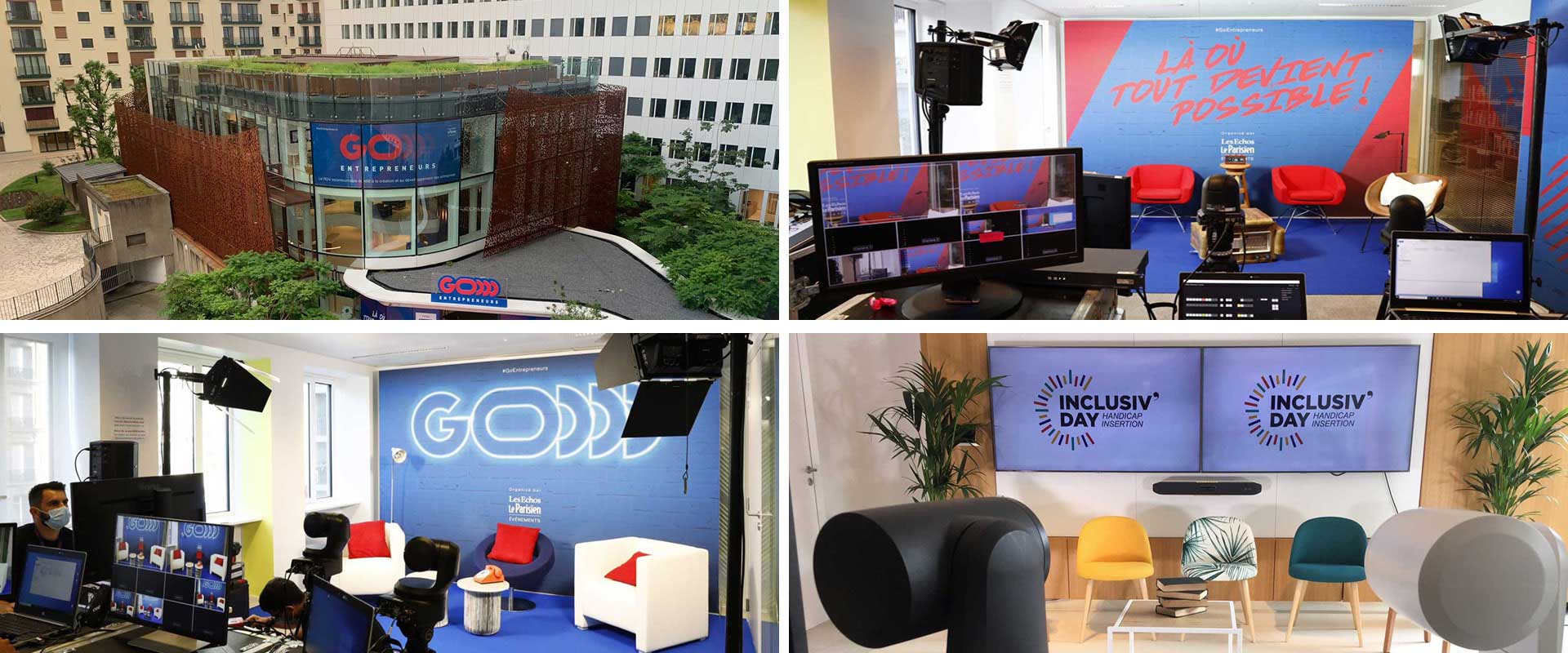 Alternative text - NOVELTY PARIS aux Salons Inclusiv Day & Go Entrepreneur pour Les Echos | Le Parisien Événement