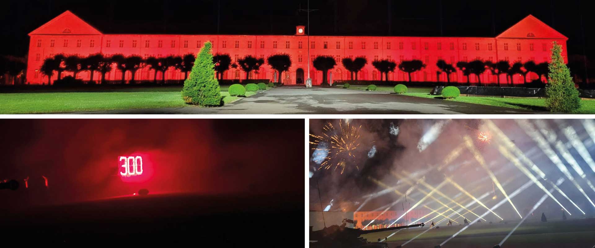 Alternative text - 300 ans du 1er Régiment de Hussards parachutistes de Tarbes avec Amaclio