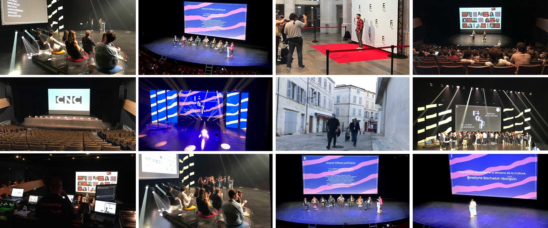 Alternative text - Novelty Bordeaux au Festival de la Fiction à La Rochelle