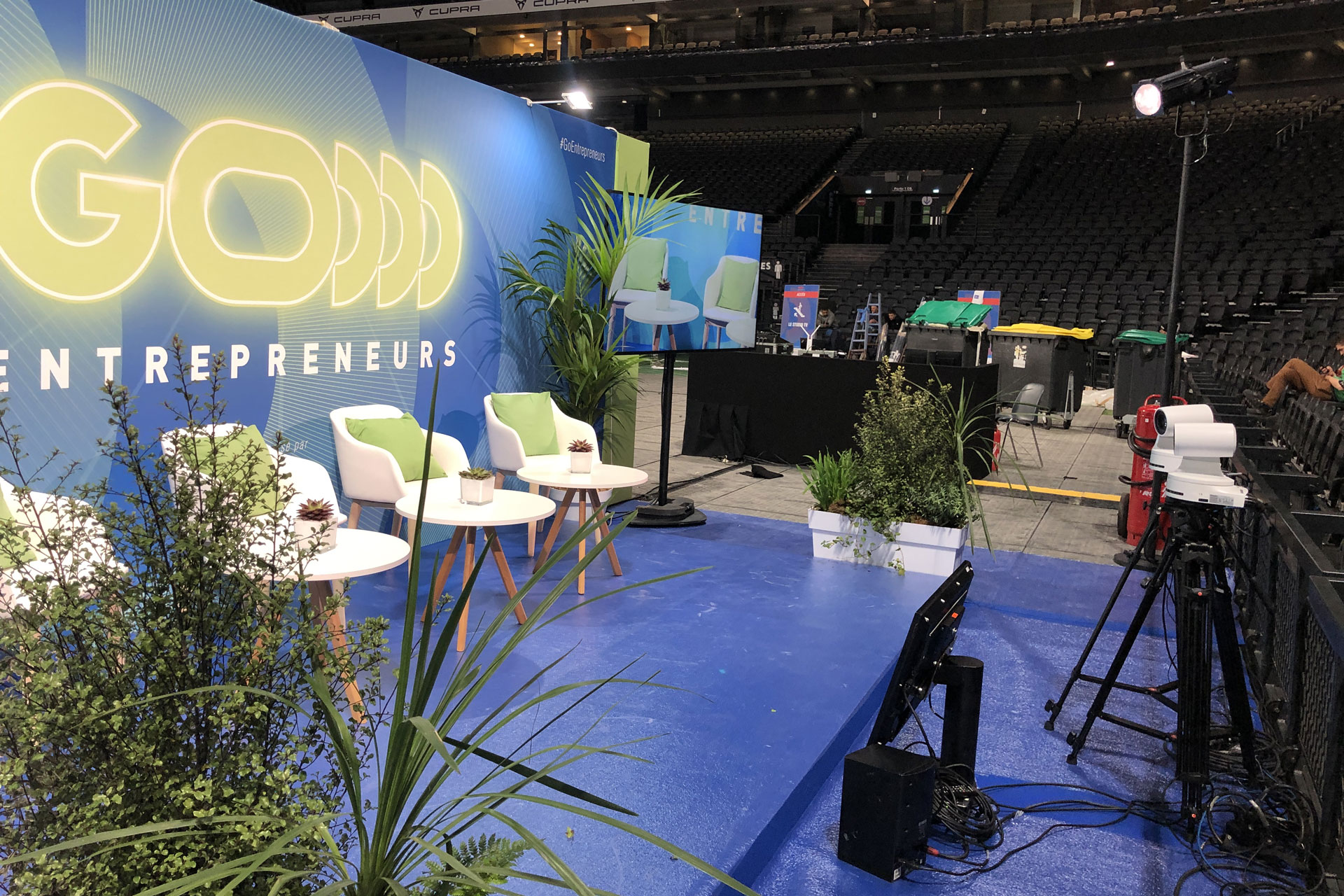 Alternative text - Go Entrepreneurs Paris à La Défense Arena