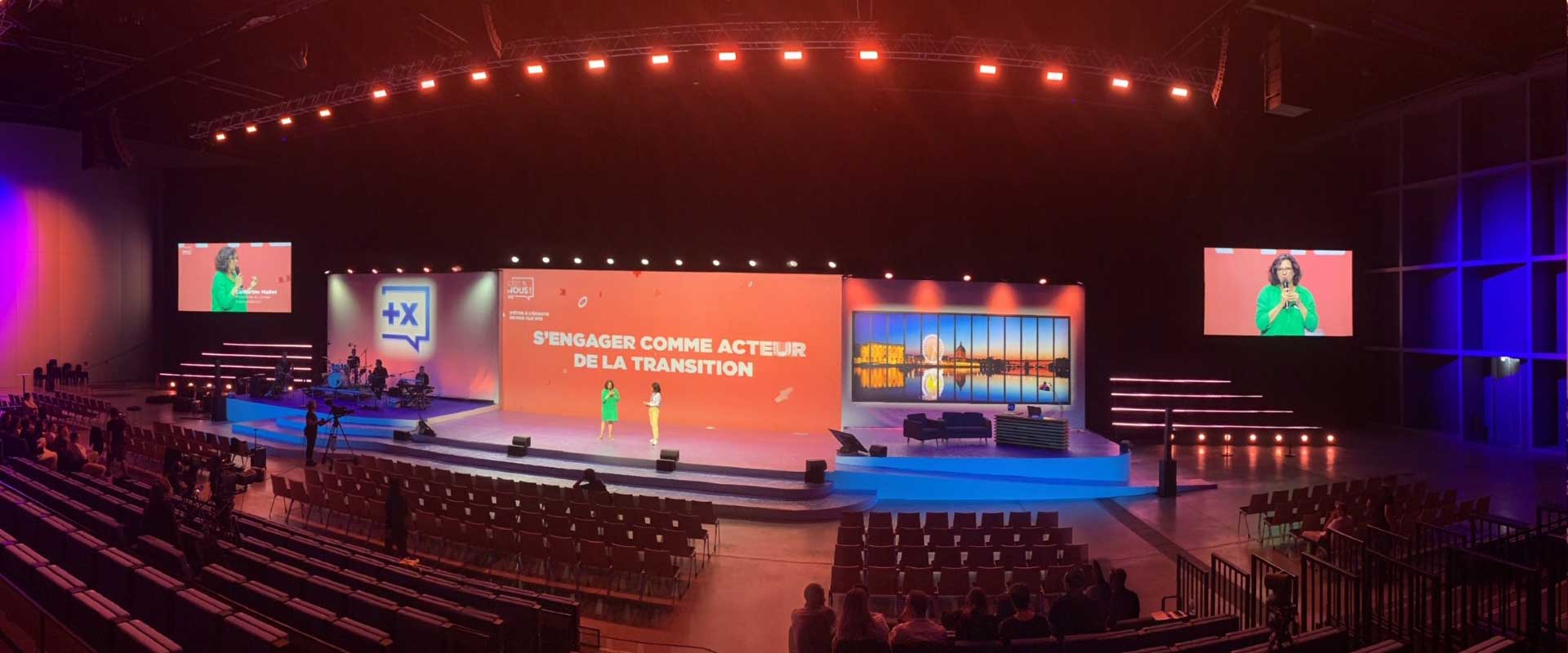 Alternative text - Événement Banque Populaire au MEETT